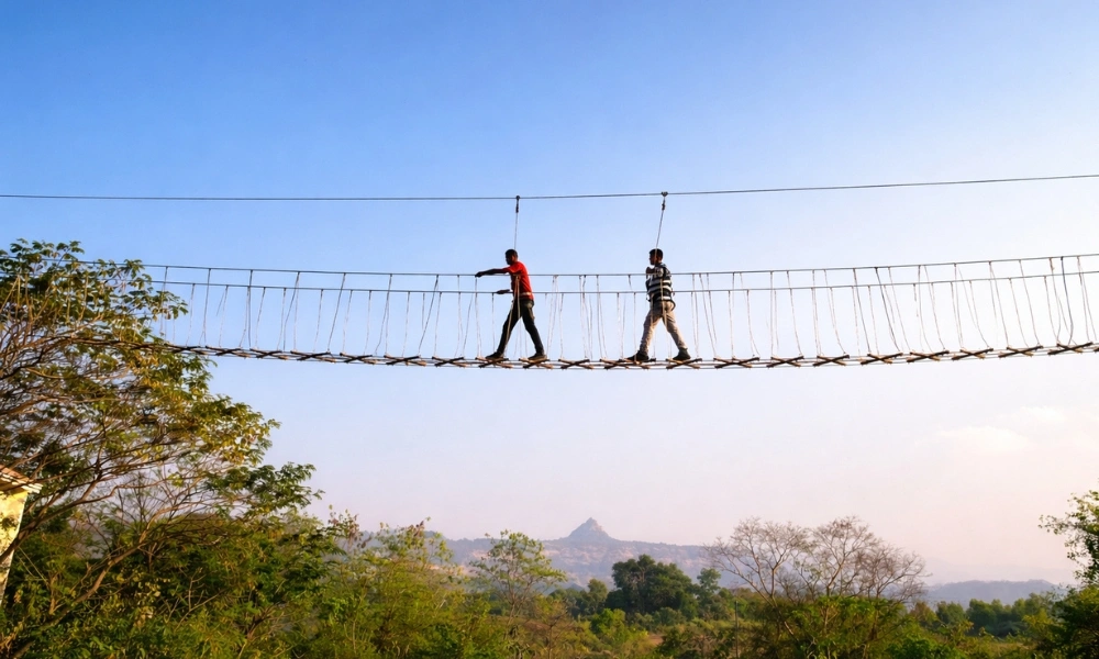 Rope Bridge Adventure Walk