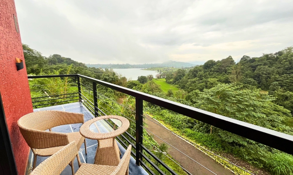 Private Balcony Seating with Nature View