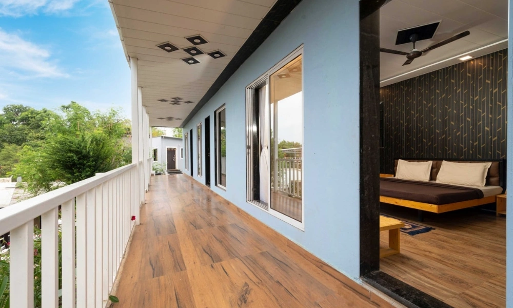 Balcony Room View with Seating