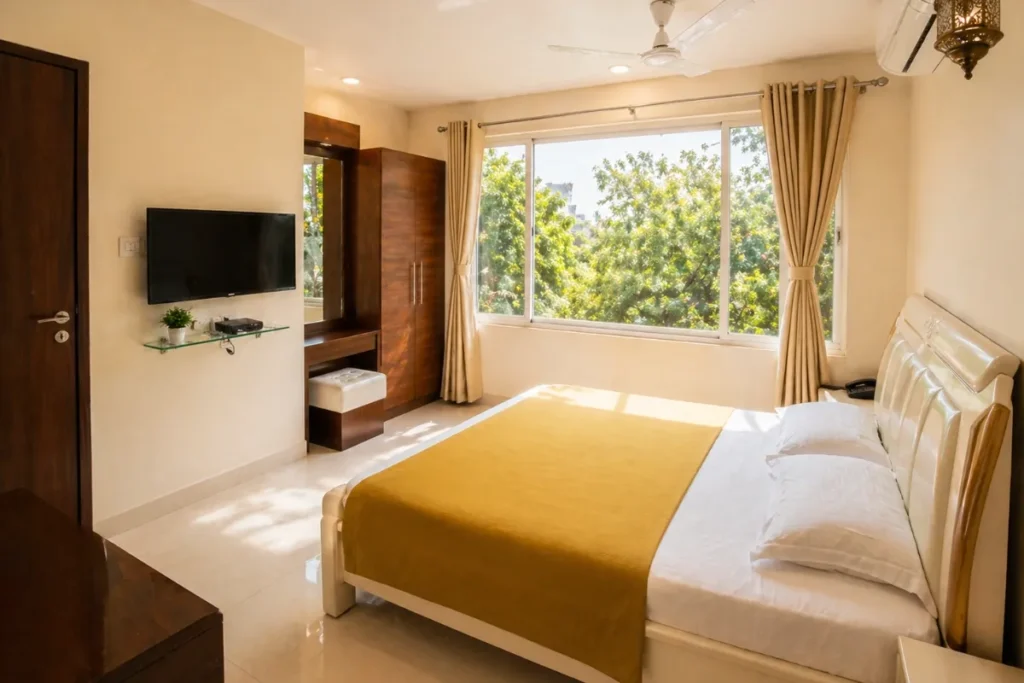 Dormitory Room Garden Facing