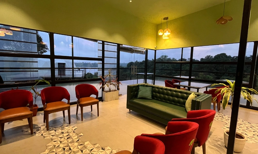 Premium Lounge Seating with Scenic View