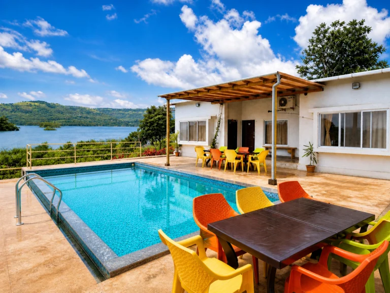 Serene Lotus Lake View 4 BHK Pool Villa